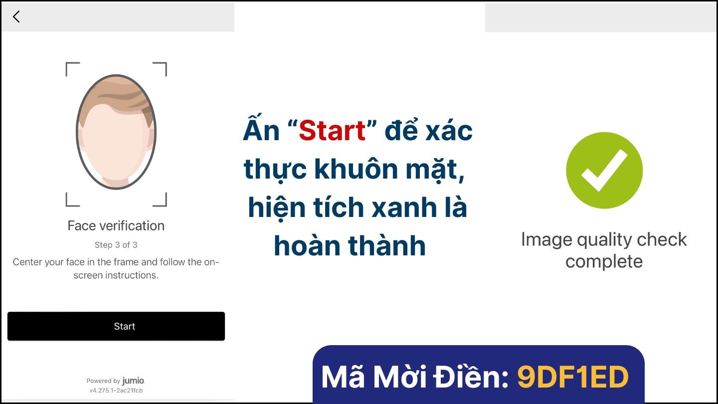 Xác thực khuôn mặt KYC WPT Global